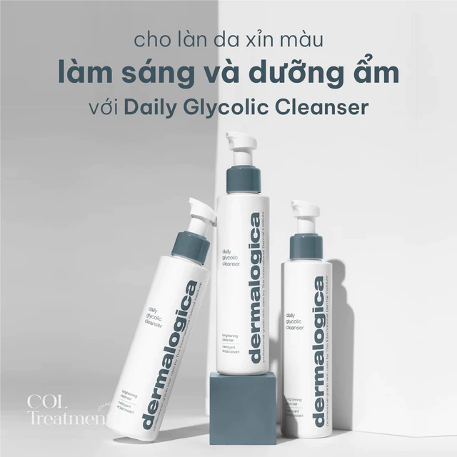 Sữa rửa mặt làm sáng và loại bỏ tế bào chết Dermalogica Daily Glycolic Cleanser